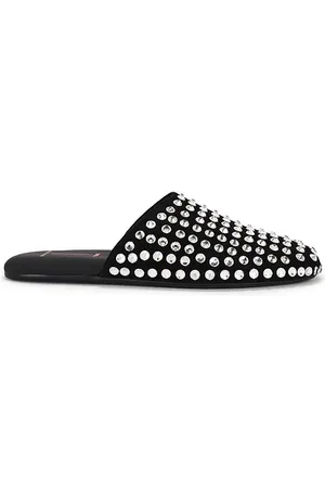 BLACK SUEDE STUDIO PLAT SHILOH in .