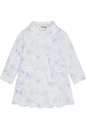 Cult Gaia BLOUSON ADLINA in White,Baby Blue.