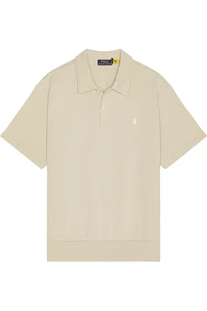 Ralph Lauren Short Sleeve Loopback Terry Polo Sweatshirt in .