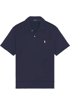 Ralph Lauren Short Sleeve Loopback Terry Polo Sweatshirt in .