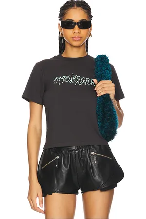 OTTOLINGER Fitted T-Shirt With Puff Paint in .