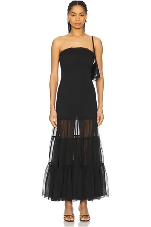 Bardot ROBE BUSTIER LONGUE AZURA in .