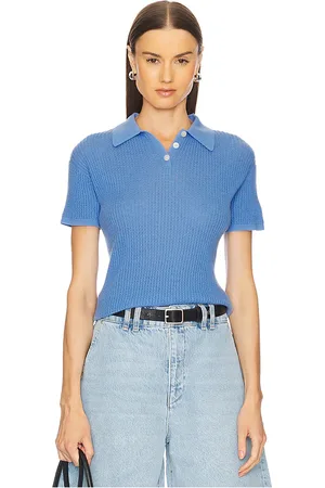 Guest In Residence Shrunken Cashmere Polo in .