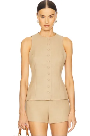 FAITHFULL THE BRAND GILET EVELINE in .