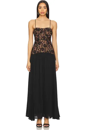CAMI ROBE MAXI DRESS in .