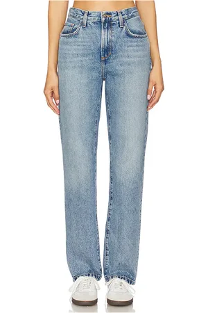 Favorite Daughter The Mikaela Low Slung Long Slim Straight Jeans in .