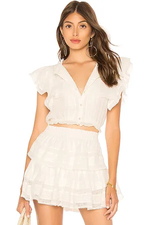LOVESHACKFANCY Nora Top in .