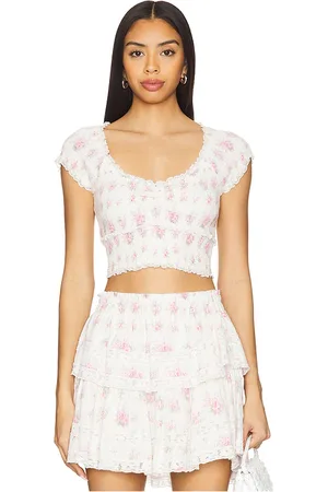 LOVESHACKFANCY Cambron Top in .