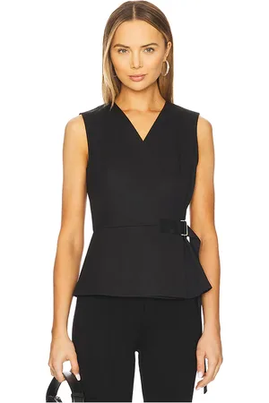 THEORY Sleeveless Wrap Top in .
