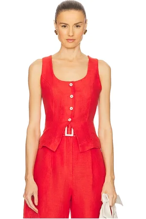 Matthew Bruch Scoop Neck Vest in .