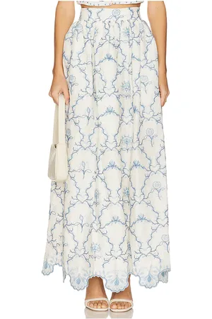Agua by Agua Bendita JUPE LONGUE TANGELO in .