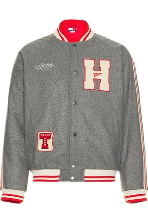 Tommy Hilfiger Wool Varsity Bomber Jacket in .