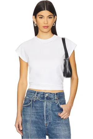 AGOLDE T-SHIRT MANCHES CAPERON BRYCE in .