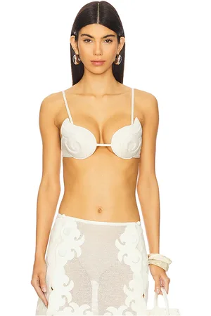 Adriana Degreas Reseau Applique Top in .