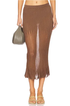 Isa Boulder JUPE LONGUE PLEATING in .