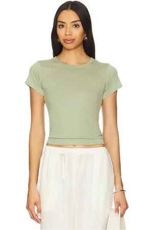 ÉTERNE Short Sleeve Baby Tee in .