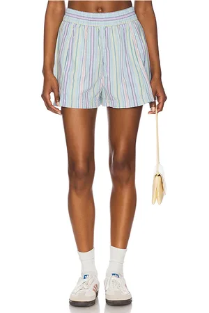 Free People Get Free Striped Pull On Short in .