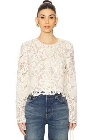 ULLA JOHNSON BLOUSON CARIS in .