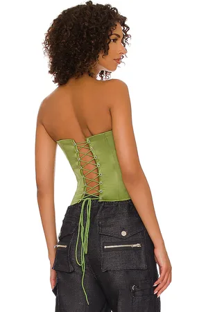 DANIELLE GUIZIO Corset satin in .