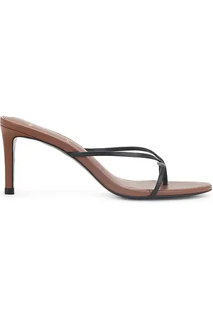 BLACK SUEDE STUDIO SANDALES JADE 65 in .