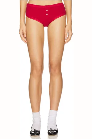 Frankies Bikinis X Bella Hadid Bluebell Rib Short in .