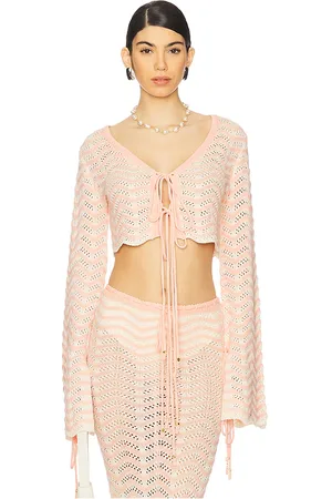 Bananhot CHEMISE MIANA in Blush,Cream.