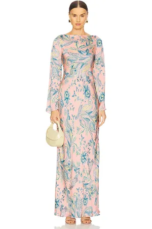 HEMANT AND NANDITA ROBE LONGUE in Pink,Blue.