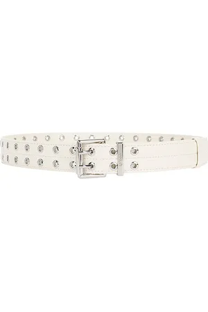Ganni Double Eyelet Belt in .