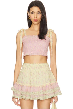 LOVESHACKFANCY Corbin Top in .