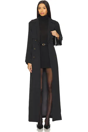 SNDYS Victoria Detachable Floor Length Trench in .