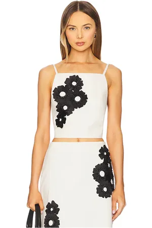 Msgm Flower Top in .