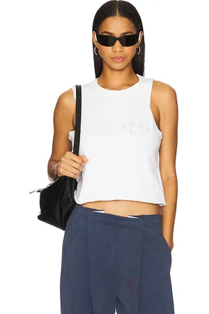 Alexander Wang Graphic Twisted Muscle Tank in .