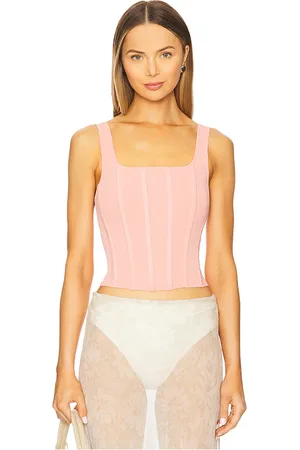 ALICE+OLIVIA DÉBARDEUR CORSET RUBY in .