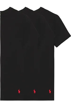 Ralph Lauren Slim Fit Cotton 3 Pack T-Shirt in .