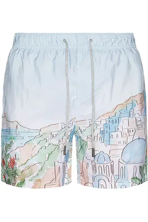 Vintage Summer Ponji Swim Volley Swim Short in .