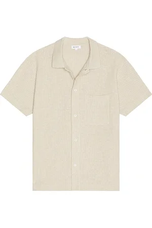 Norse projects Gustav Crochet Jersey Shirt in .