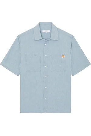 Maison Kitsuné Relaxed Short Sleeve Shirt in .