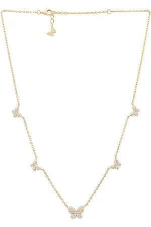 By Adina Eden COLLIER PAVE 5 BUTTERFLY in .