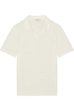 ONIA Shaun Linen Polo in .