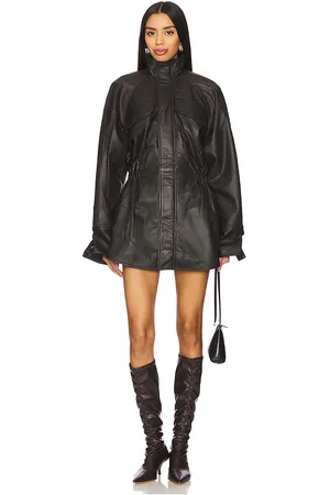 EAVES BLOUSON EN CUIR MENDOZA in .