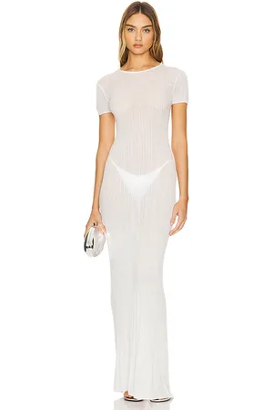 Lovers And Friends ROBE MAXI APRILE SHEER in .