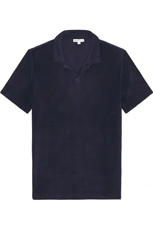 ONIA Towel Terry Johnny Collar Polo in .