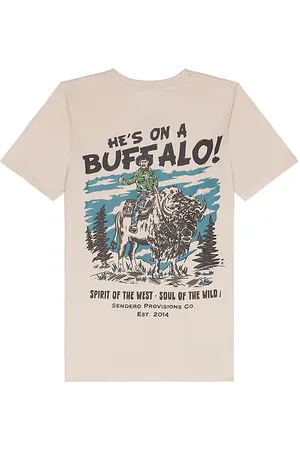 Sendero Provisions T-SHIRT BUFFALO in .