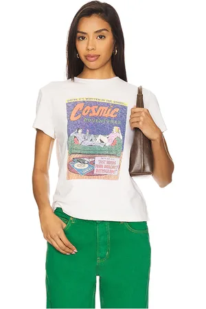 RE/DONE T-SHIRT RETROGRADE in .
