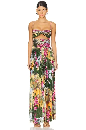 Agua Bendita ROBE LONGUE À DÉCOUPES in .