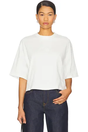 ANINE BING T-SHIRT CROPPED MYERS in .