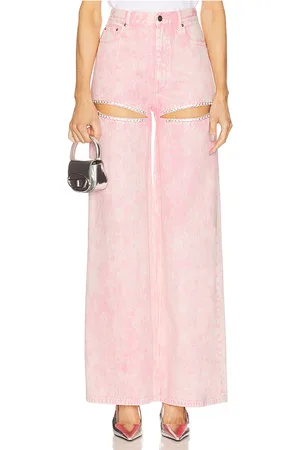 AREA JEAN LARGE CRYSTAL SLIT in .