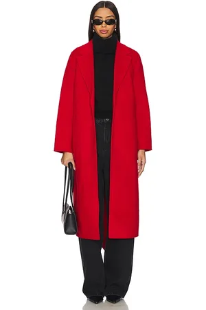 Ivy & Oak Celia Belted Double Face Coat in .