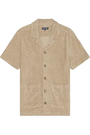 Frescobol Carioca Paco Copacabana Jacquard Terry Shirt in .