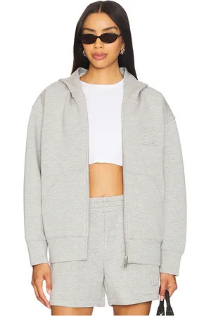 ANINE BING SWEAT À CAPUCHE AVEC GLISSIÈRE BOND in .